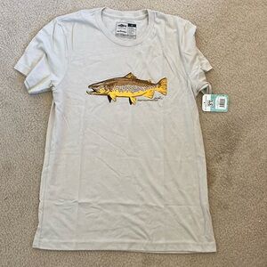 Rep your water brown trout shirt